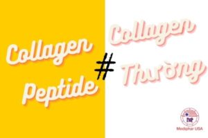 Sự khác biệt giữa collagen và conlagen peptide