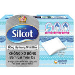 Bông Tẩy Trang Silcot Cơ Bản 82 Miếng/Hộp Silcot Velvety Touch Cotton
